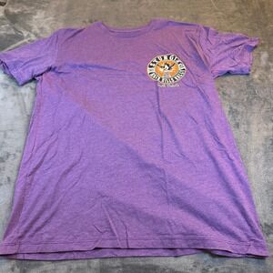 Sturgis Motorcycle Rally 76th Anniversary T Shirt Purple South Dakota Mens XL